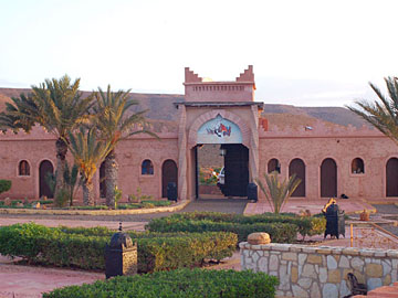 Morocco: a typical Hotel.