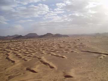 Morocco: Low relief Dunes, South of Evfoud, Morocco. Taken during a NARG field season.