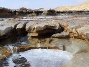 Natural basin, Sahara, march 2015.